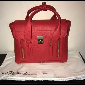 3.1 Philip Lim Leather Satchel, Medium.